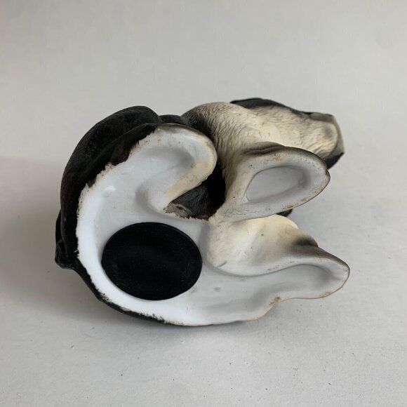 The Farmyard Collection Black White Pig Bank Ceramic - Picture 5 of 5